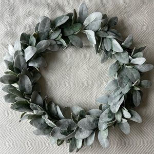 Lamb's Ear Wreath , 21 inches, hobby lobby